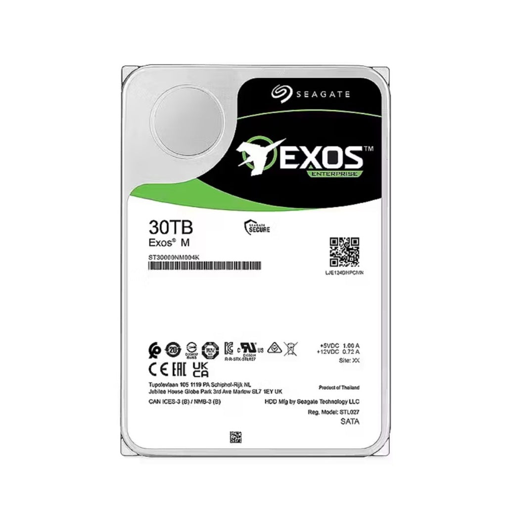 Seagate Exos M MOZAIC 3+ 30TB Enterprise NAS HDD - tpstech.in