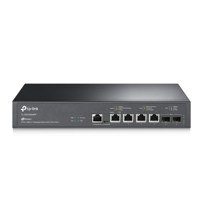 TP-Link JetStream TL-SX3206HPP 6-Port 10GE L2+ Managed Switch with 4-Port PoE++