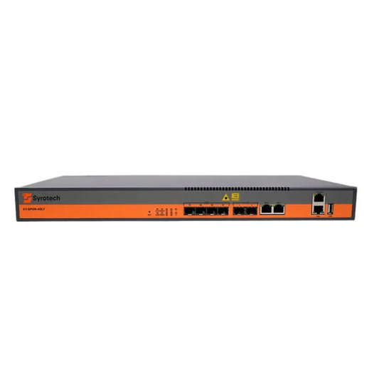 SYROTECH GPON OLT 4 Port SY-GPON-4OLT with 1.25Gbps Uplink and 2.5Gbps Downlink-tpstech.in