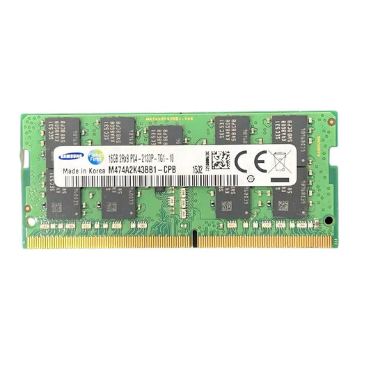 Samsung 16GB DDR4 RAM 2133MHz CL15 260-Pin ECC SODIMM Server Workstation Memory -tpstech.in
