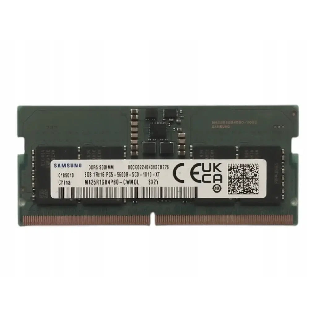 Samsung 32GB DDR5 RAM 5600MHz CL46 262-Pin SO-DIMM Laptop Memory-tpstech.in