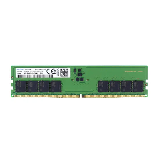 Samsung 32GB DDR5 RAM 5600MHz CL46 288‑Pin 2Rx8 UDIMM Desktop Memory-tpstech.in