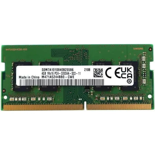 Samsung 4GB DDR4 RAM 3200MHz CL22 260-Pin SODIMM Laptop Memory-tpstech.in