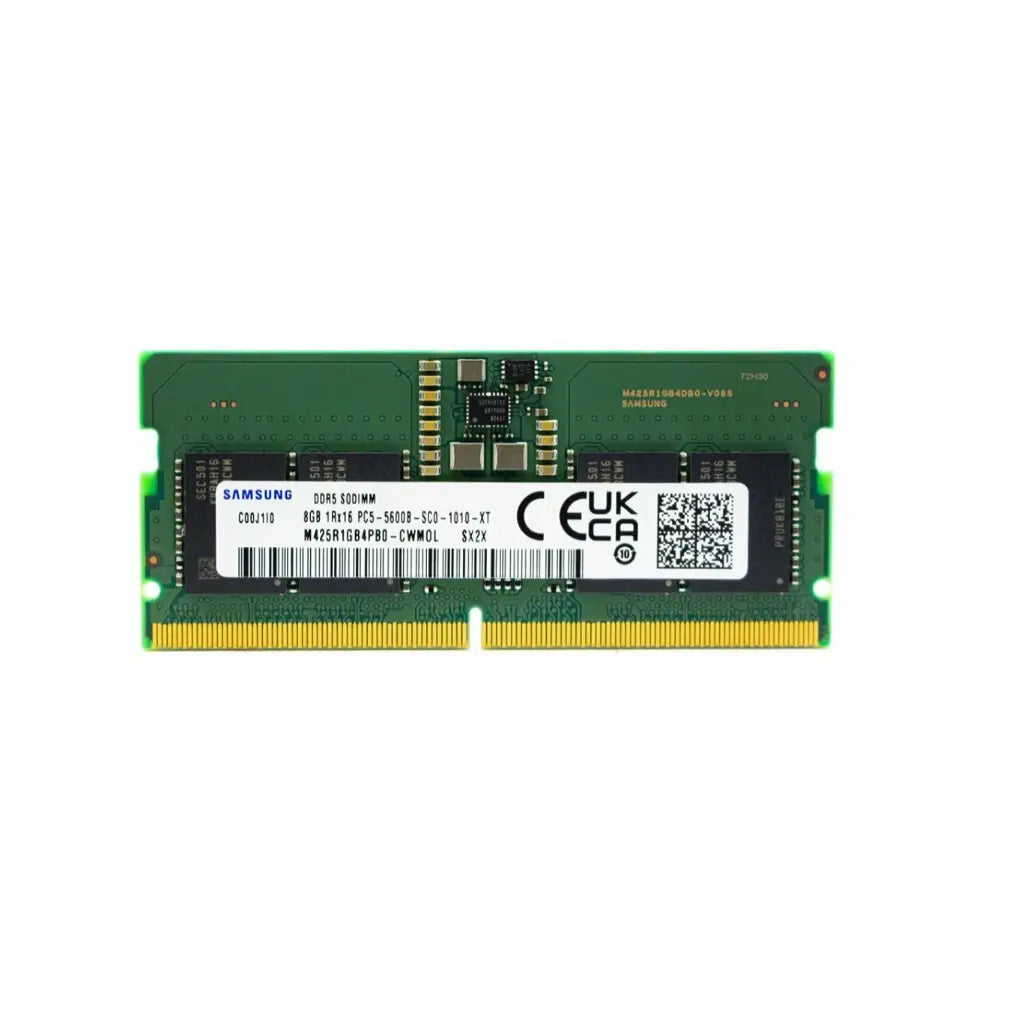 Samsung 8GB DDR5 RAM 5600MHz CL46 262-Pin SODIMM Laptop Memory-tpstech.in