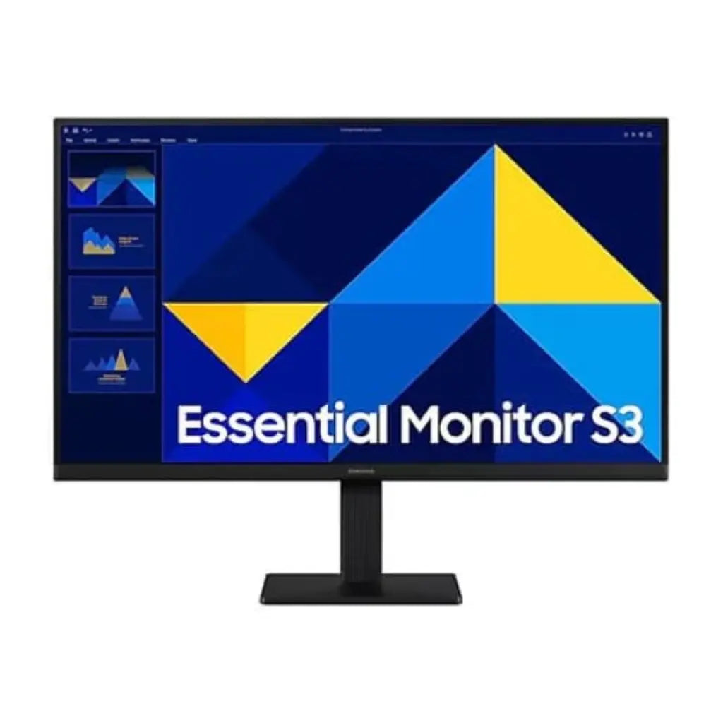 Samsung LS24D304GAW 24″ 100 Hz FHD IPS Monitor Eye Saver Flicker Free-tpstech.in