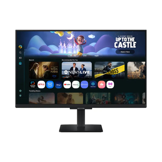 Samsung LS27FM500EW 27" M5 Full HD IPS Smart Monitor with Smart TV Apps HDMI Wi‑Fi & Bluetooth-tpstech.in