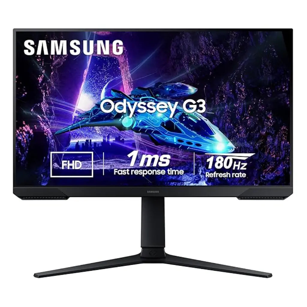 Samsung Odyssey G3 27" 180Hz 1ms FHD Gaming Monitor with Height Adjustable Stand-tpstech.in
