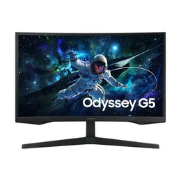 Samsung Odyssey G5 27" 165Hz 1ms QHD 1000R Curved Gaming Monitor HDR10 AMD FreeSync Premium-tpstech.in