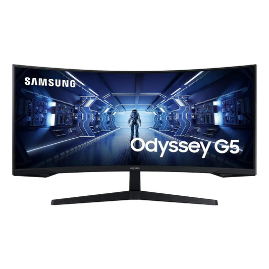 Samsung Odyssey G5 34" 165Hz 1ms WQHD Curved Gaming Monitor FreeSync Premium-tpstech.in