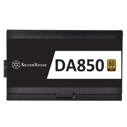 SilverStone DA850 Gold 850W Fully Modular 80 Plus Gold ATX Power Supply-tpstech.in