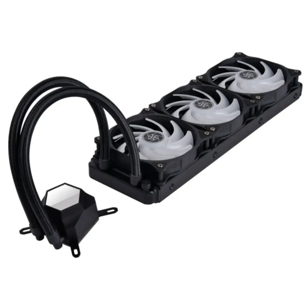 SilverStone Permafrost PF360 ARGB V2 360mm AIO Liquid CPU Cooler with Addressable RGB-tpstech.in