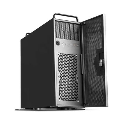 SilverStone RM42‑502 4U Rackmount Server Compyer Case with Liquid Cooling Ready (240 mm)-tpstech.in