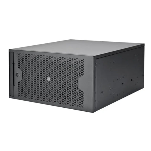 SilverStone RM53-502 5U Rackmount Server Chassis Supports SSI-EEB ATX 360mm Radiator Dual PSU-tpstech.in