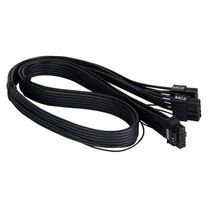 SilverStone SST‑PP14‑EPS 2×EPS‑8 to 12+4 Pin PCIe Gen5 Cable-tpstech.in
