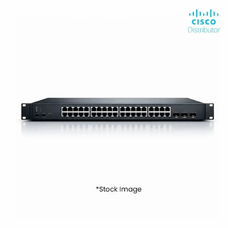 Cisco C1300-24P-4G 24-Port PoE Gigabit Managed Switch with 4x Gigabit SFP Uplinks