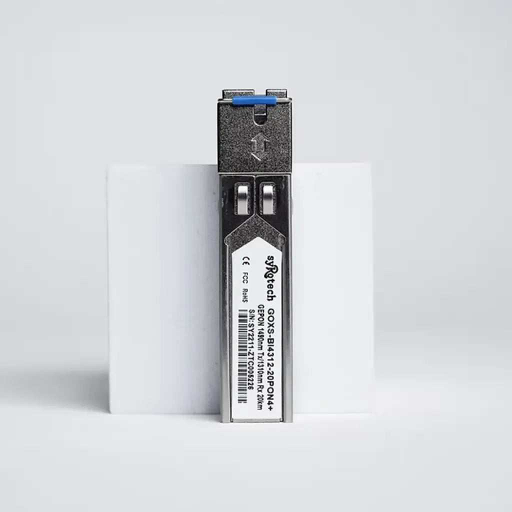 Syrotech EPON SFP Transceiver Module 1.25Gbps SC UPC 20Km 9dB-tpstech.in