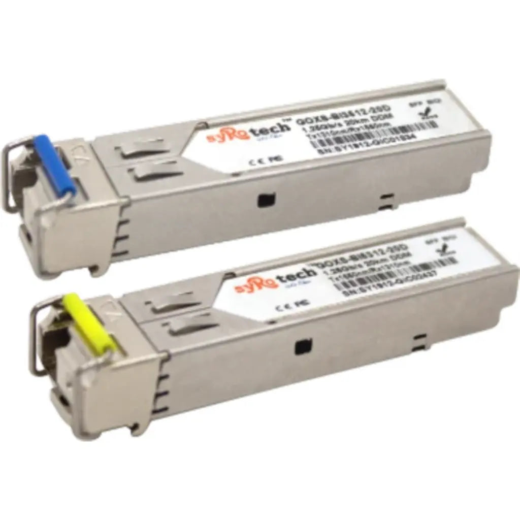 Syrotech GOXS-BI5312-20D SFP BIDI Transceiver Module 1.25Gbps 20KM-tpstech.in