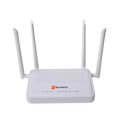 Syrotech SY-GPON-2010-WADONT XPON ONT with Dual Band WiFi 2GE POTS Port-tpstech.in
