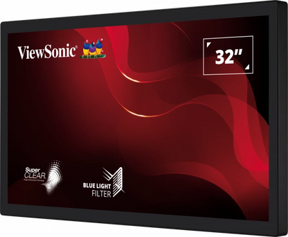 ViewSonic TD3207 32" 60Hz 1080p FHD Touch Screen Monitor with Built In Dual Speakers