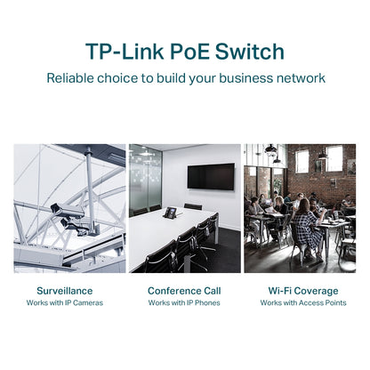 TP-Link TL-SG1428PE 28 Port Gigabit Easy Smart Switch with 24-Port PoE+