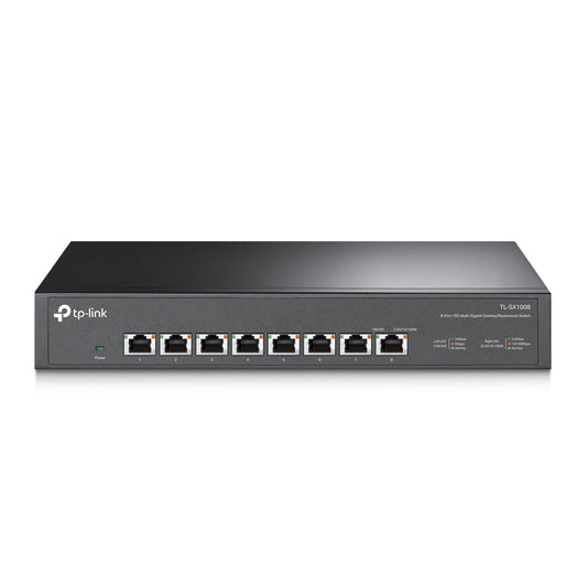 TP-Link TL-SX1008 8 Port 10G Multi-Gigabit Unmanaged Desktop/Rackmount Ethernet Switch
