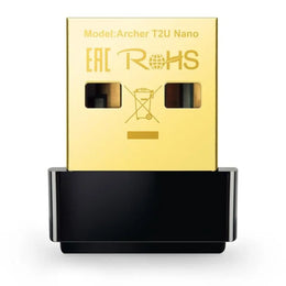 TP-Link Archer T2U Nano AC600 Nano Wireless Dual Band USB Wi-Fi Adapter-tpstech.in