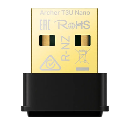 TP-Link Archer T3U Nano AC1300 Nano Wireless MU-MIMO USB Wi-Fi Adapter-tpstech.in