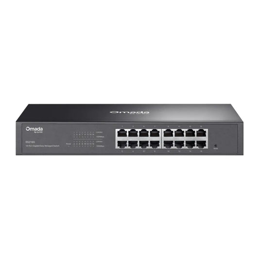 TP-Link Omada ES216G 16 Port Gigabit Easy Managed Switch with Cloud Management-tpstech.in