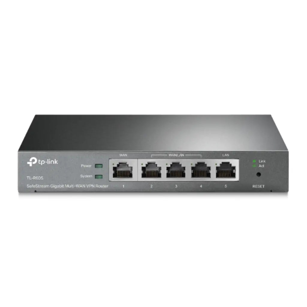 TP-Link TL-R605 SafeStream Gigabit Multi-WAN VPN Router-tpstech.in
