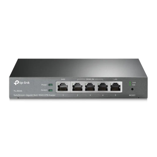 TP-Link TL-R605 SafeStream Gigabit Multi-WAN VPN Router-tpstech.in