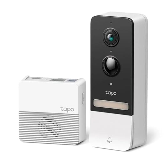 TP-Link Tapo D230S1 2K 5MP Smart Wireless Security Video Doorbell Two-Way Audio & IP64-tpstech.in
