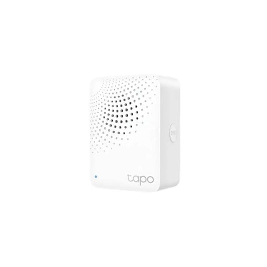 TP-Link Tapo H100 Smart Hub with Chime Connect Up to 64 Devices Smart Alarm & Doorbell Support-tpstech.in