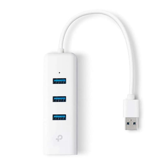 TP-Link UE330 V3 USB 3.0 3-Port Hub with Gigabit Ethernet Adapter-tpstech.in