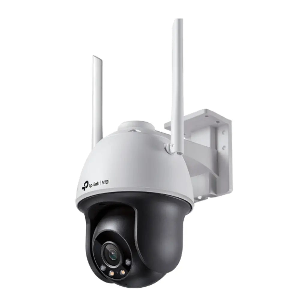 TP-Link VIGI C540W 4MP 4MM Outdoor Full-Color Wi-Fi Pan Tilt Security Camera IP66-tpstech.in