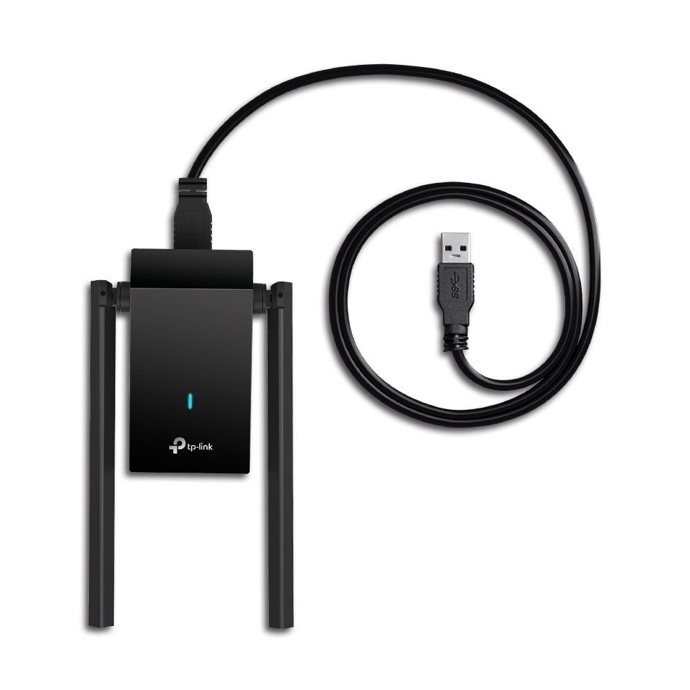TP-Link AX1800 Archer TX20U Plus Dual Antennas High Gain Wireless USB Adapter  - Black