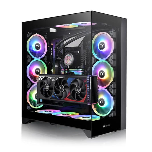 Thermaltake CTE E660 MX Dual-Chamber ATX Tempered Glass Mid Tower Computer Case-tpstech.in