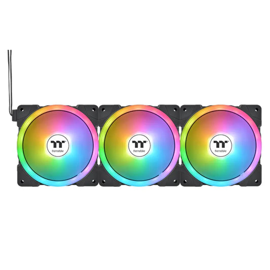 Thermaltake SWAFAN EX12 ARGB Sync 120mm CPU Liquid Cooler - 3 Pack-tpstech.in