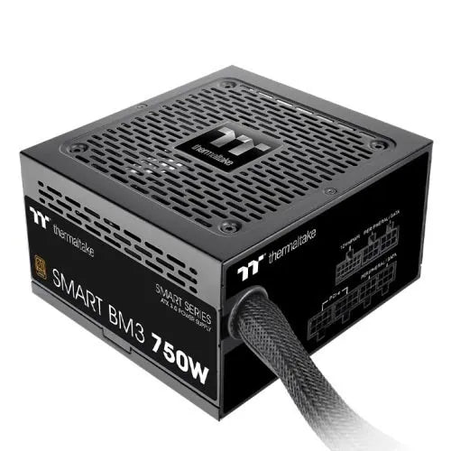 Thermaltake Smart BM3 750W 80+ Bronze ATX 3.0 Semi Modular Power Supply-tpstech.in