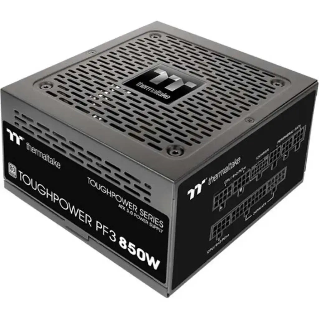 Thermaltake Toughpower PF3 850W ATX 3.0 PCIe 5.0 80+ Platinum Fully Modular Power Supply-tpstech.in