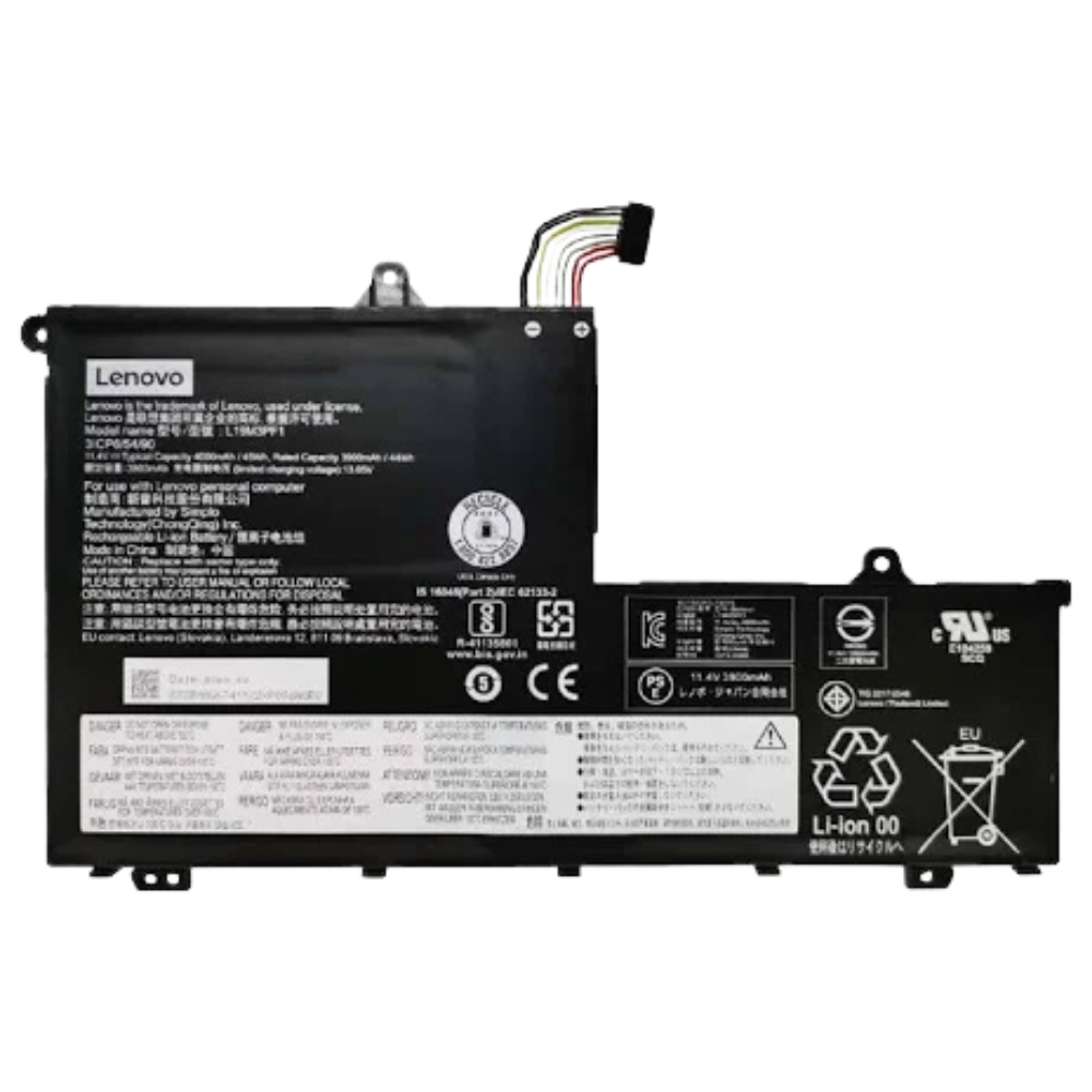 Lenovo L19C3PF1 Original OEM 3950mAh 11.52V 45Wh 3 Cell Laptop Battery