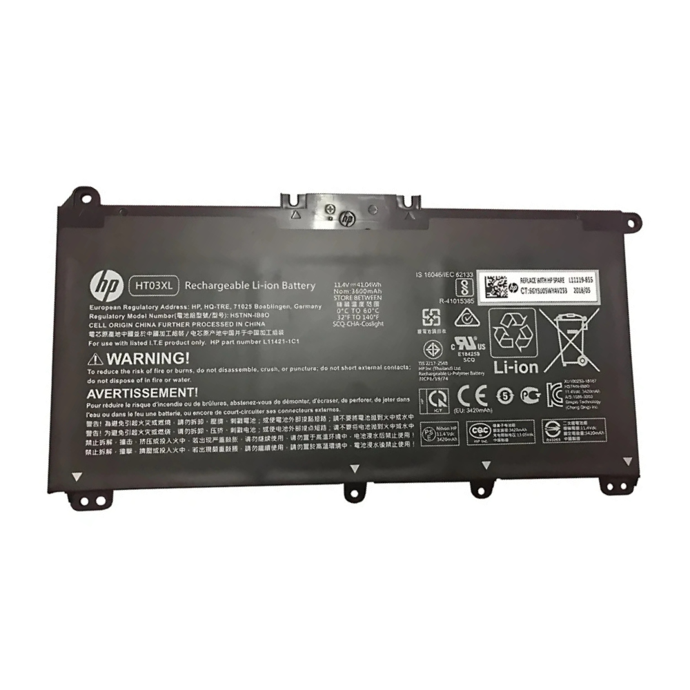HP HT03XL Original OEM 3600mAh 11.4V 3 Cell Laptop Battery With 1 Year Warranty