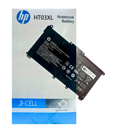 HP HT03XL Original OEM 3600mAh 11.4V 3 Cell Laptop Battery With 1 Year Warranty
