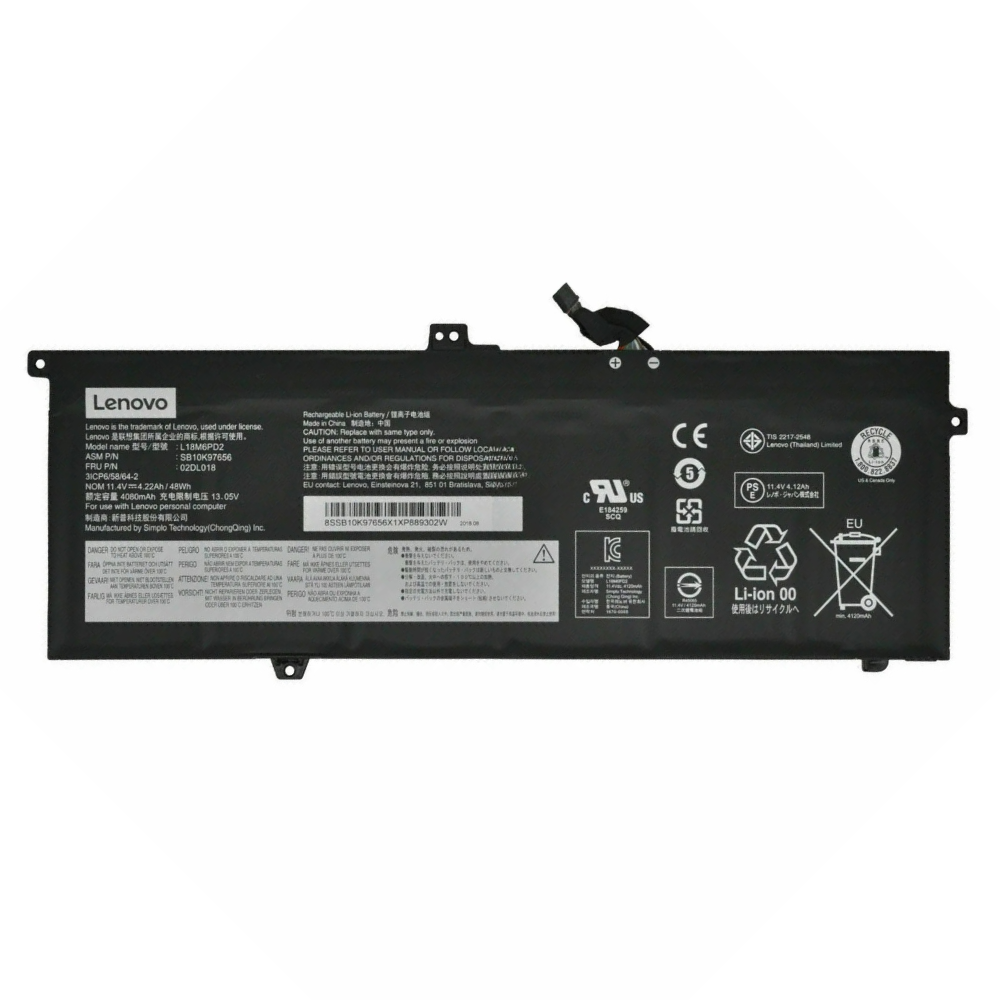 Lenovo L18C6PD1 OEM 4120mAh 11.4V 46Wh 3 Cell Laptop Battery