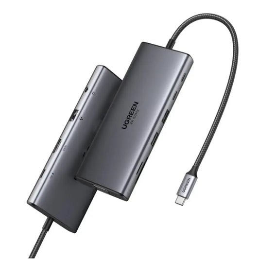 Ugreen 11-in-1 USB-C Docking Station with 4K@60Hz HDMI 100W PD-tpstech.in