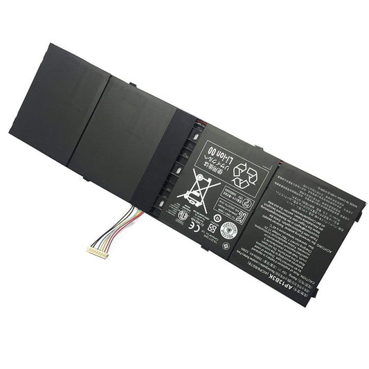 Acer Aspire V5-452 Compatible Laptop Battery 3400mAh 53Wh 15V 4 Cell - AP13B3K