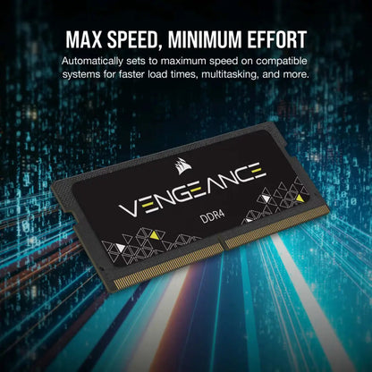 Corsair VENGEANCE Series 8GB (1 x 8GB) DDR4 SODIMM 3200MHz CL22 Laptop Memory