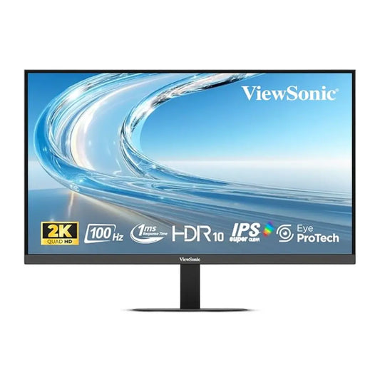 ViewSonic  27″ 100 Hz 1 ms 2K QHD Monitor with Built-in Speakers-tpstech.in