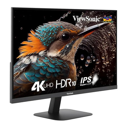 ViewSonic 27″ 4K UHD IPS Monitor with HDR10 Built‑in Speakers-tpstech.in