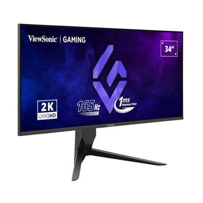ViewSonic 34″ 165 Hz 1 ms Ultrawide UWQHD Gaming Monitor-tpstech.in