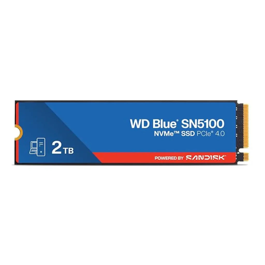 WD Blue SN5100 2TB NVMe M.2 2280 PCIe Gen4 Internal SSD-tpstech.in